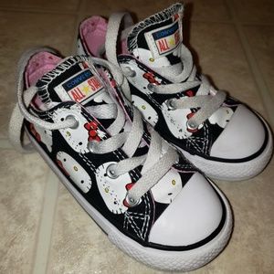 Toddler converse hello kitty